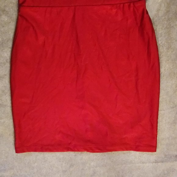 CITY STUDIO Womens Red Strapless Prom Party Mini Dress  Sz 11 NEW w/ TAGS NWT - Picture 5 of 8